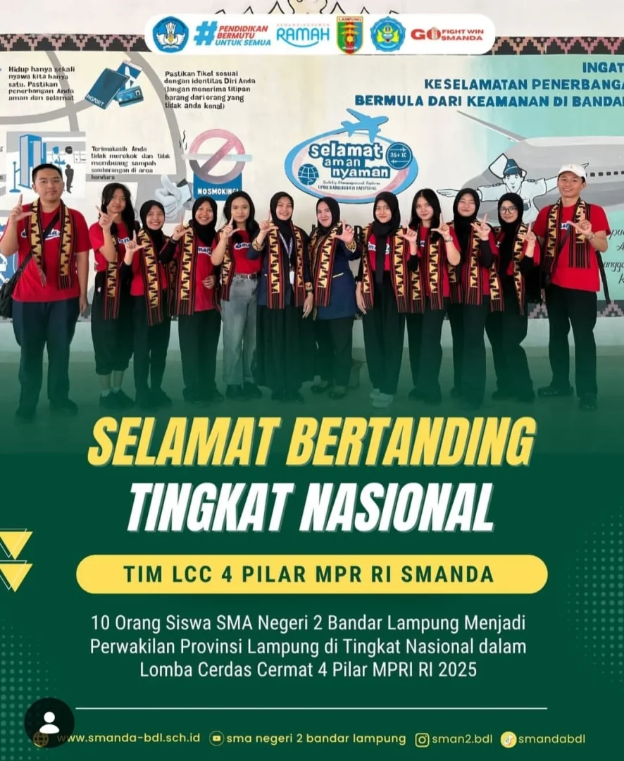 Prestasi siswa SMAN 2 Bandar Lampung