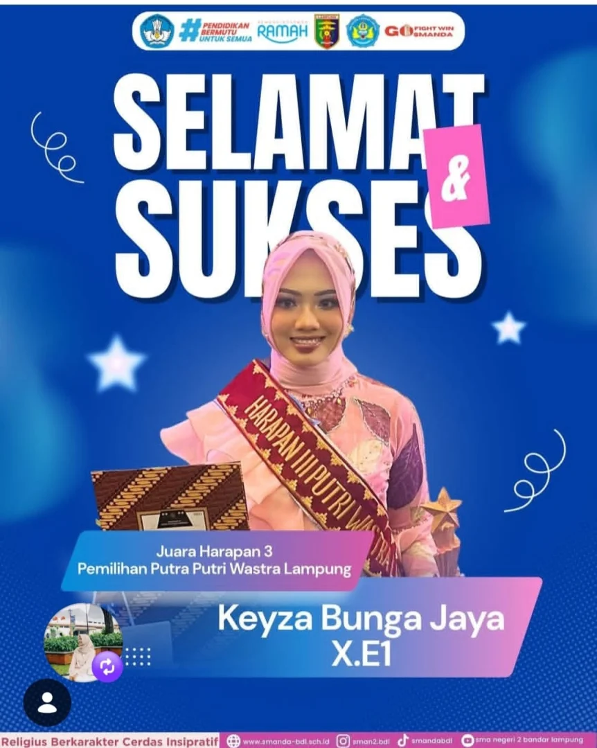 Prestasi siswa SMAN 2 Bandar Lampung