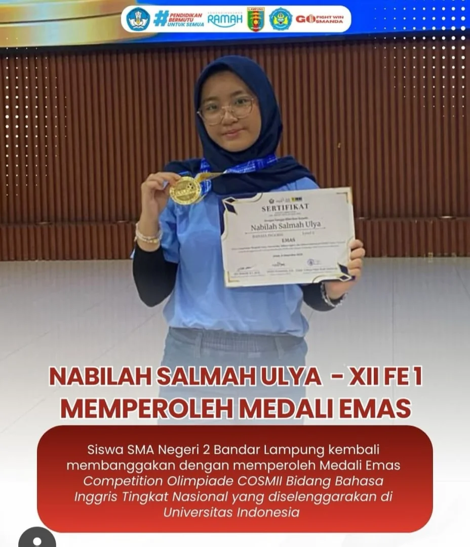 Prestasi siswa SMAN 2 Bandar Lampung