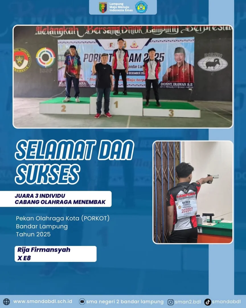 Prestasi siswa SMAN 2 Bandar Lampung