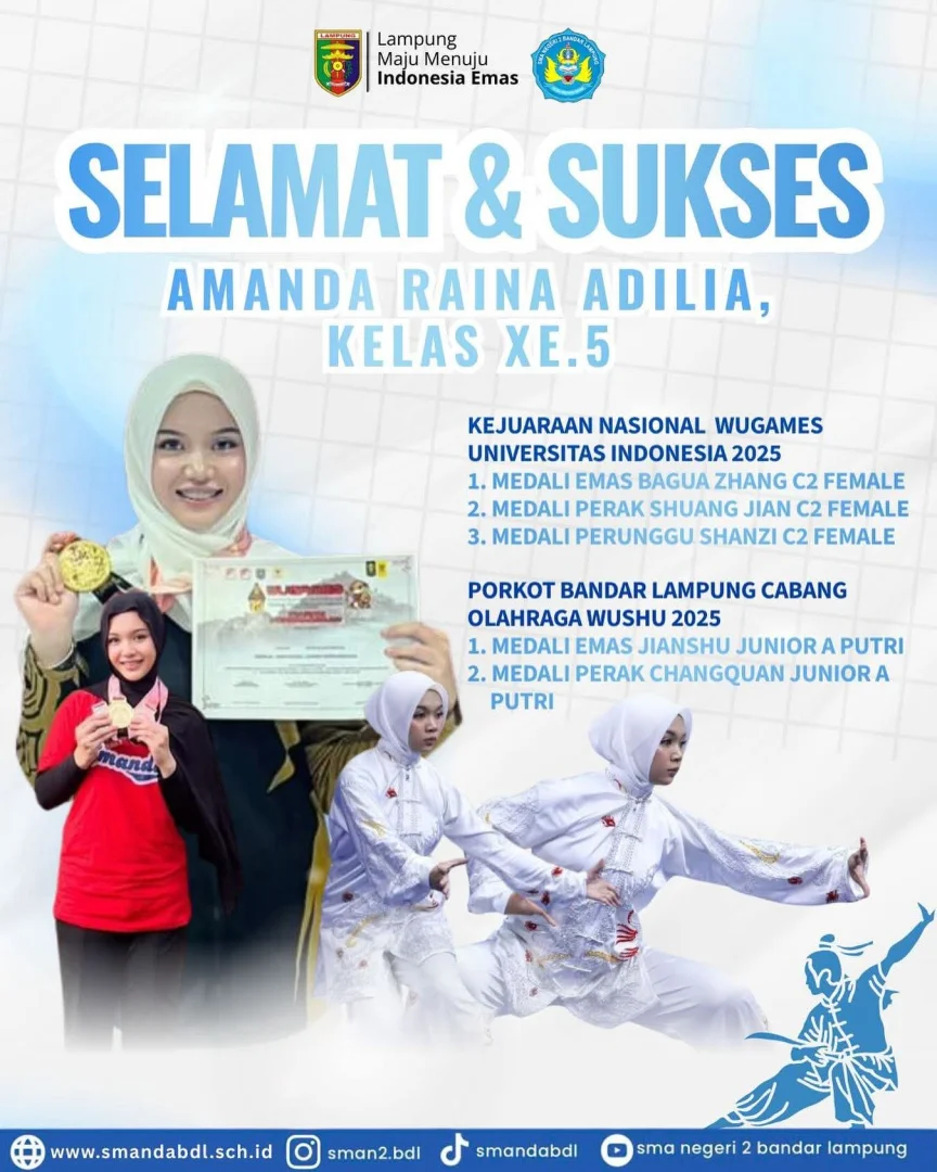 Prestasi siswa SMAN 2 Bandar Lampung