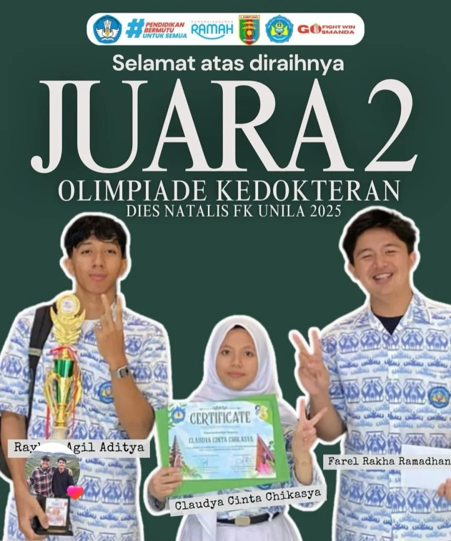 Prestasi siswa SMAN 2 Bandar Lampung