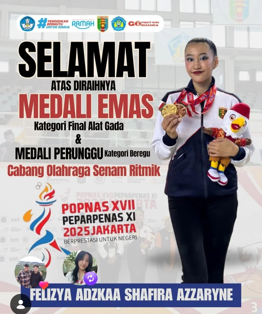 Prestasi siswa SMAN 2 Bandar Lampung