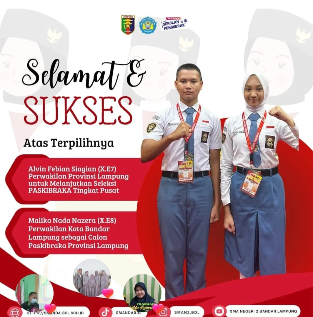Prestasi siswa SMAN 2 Bandar Lampung
