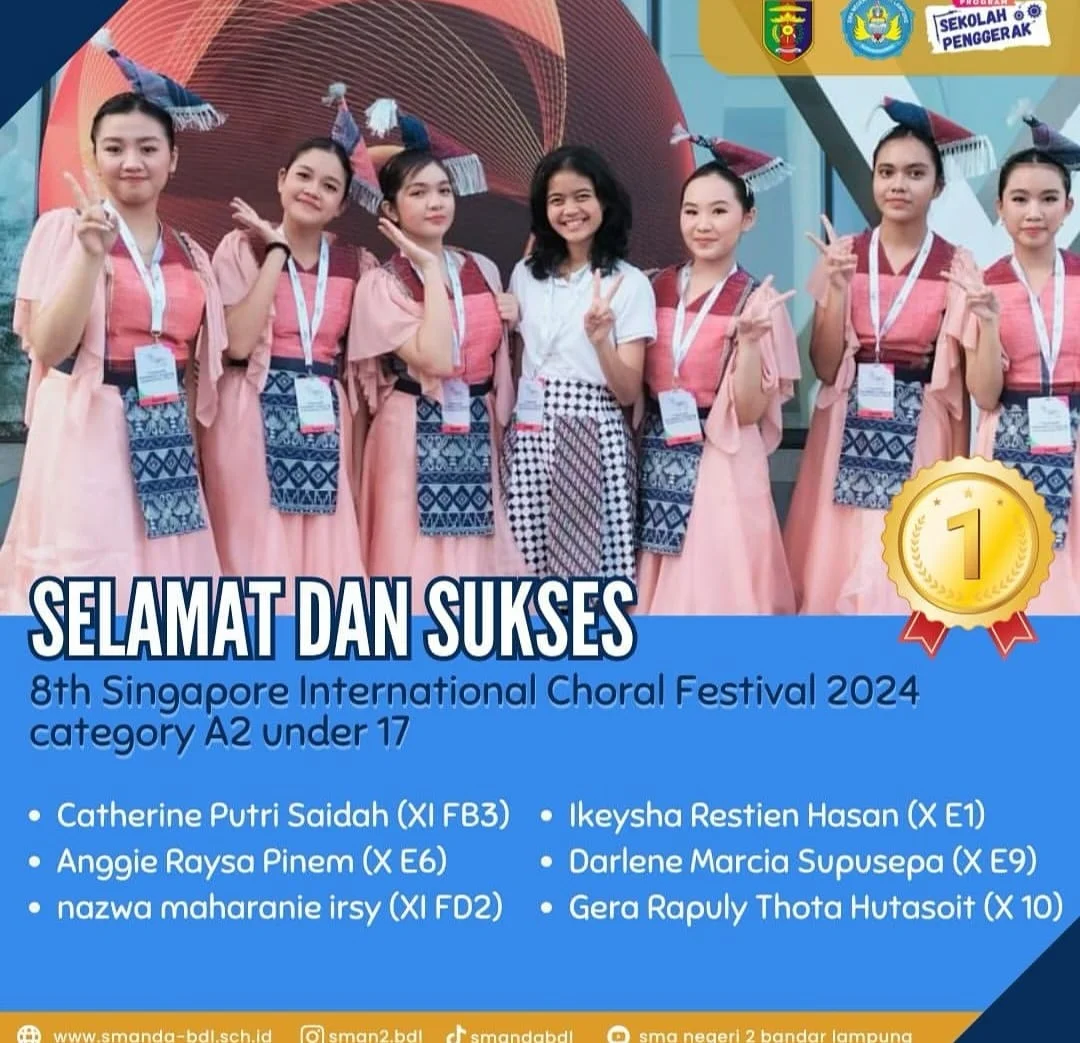 Prestasi siswa SMAN 2 Bandar Lampung