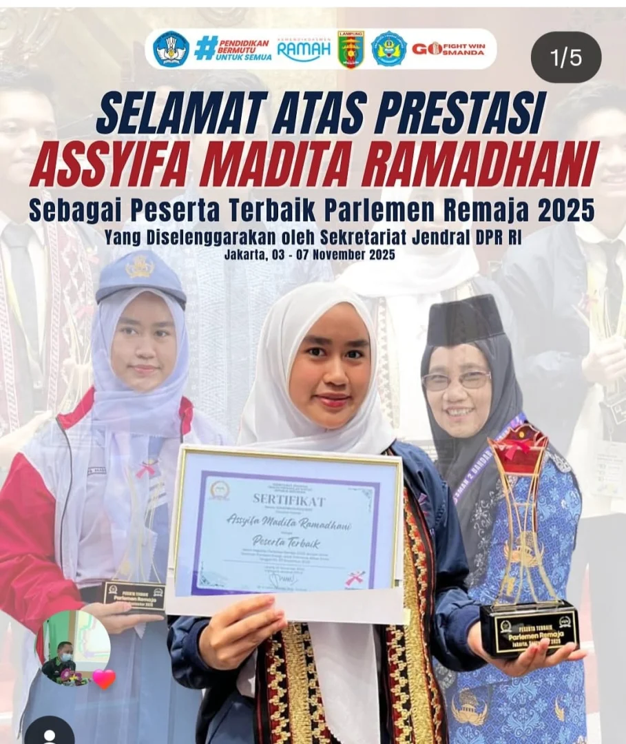 Prestasi siswa SMAN 2 Bandar Lampung
