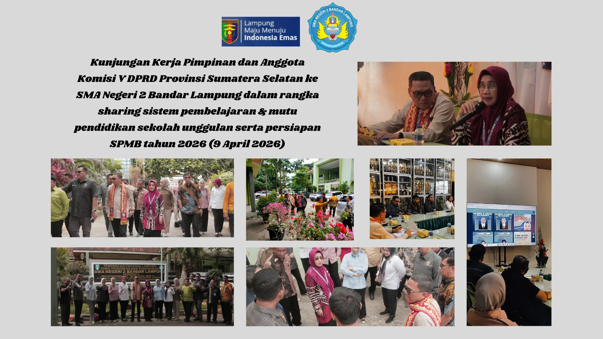 Program Sekolah Unggul SMAN 2 Bandar Lampung