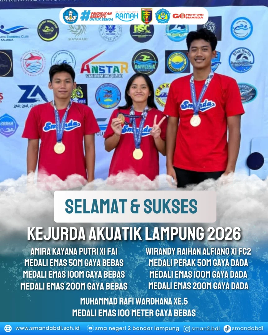 Prestasi siswa SMAN 2 Bandar Lampung
