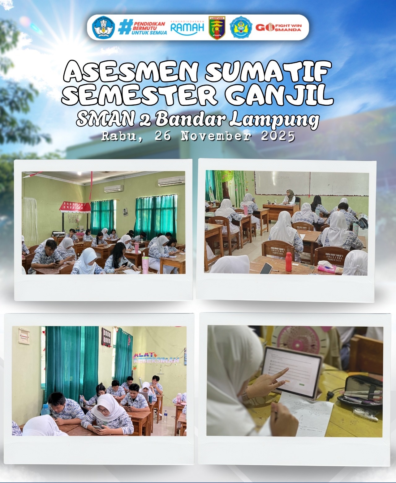 Asesmen Sumatif Ganjil Berbasis CBT dengan Mengedepankan Integritas dan Religiositas
