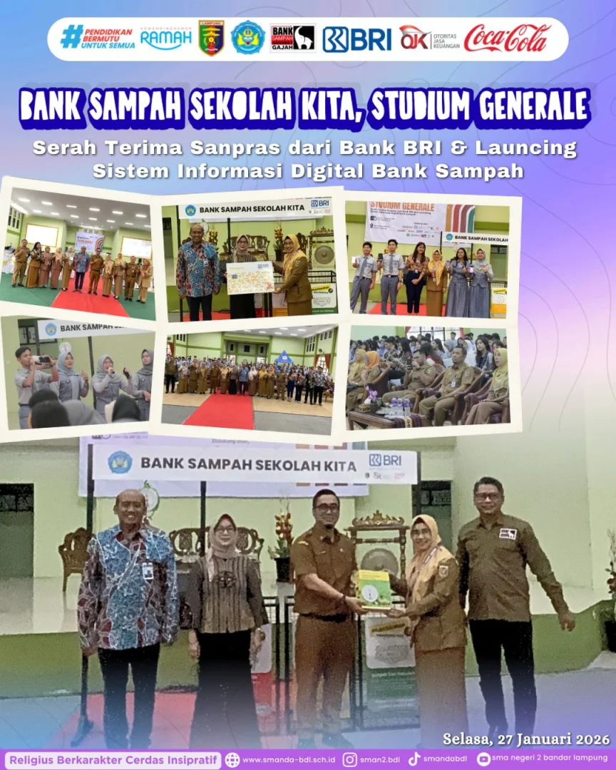 PITITASA! Cara Keren SMAN 2 Bandar Lampung Kelola Sampah Jadi Tabungan