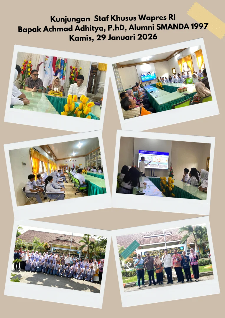 Inspiratif! Staf Khusus Wapres Kunjungi SMAN 2 Bandar Lampung dan Motivasi Siswa