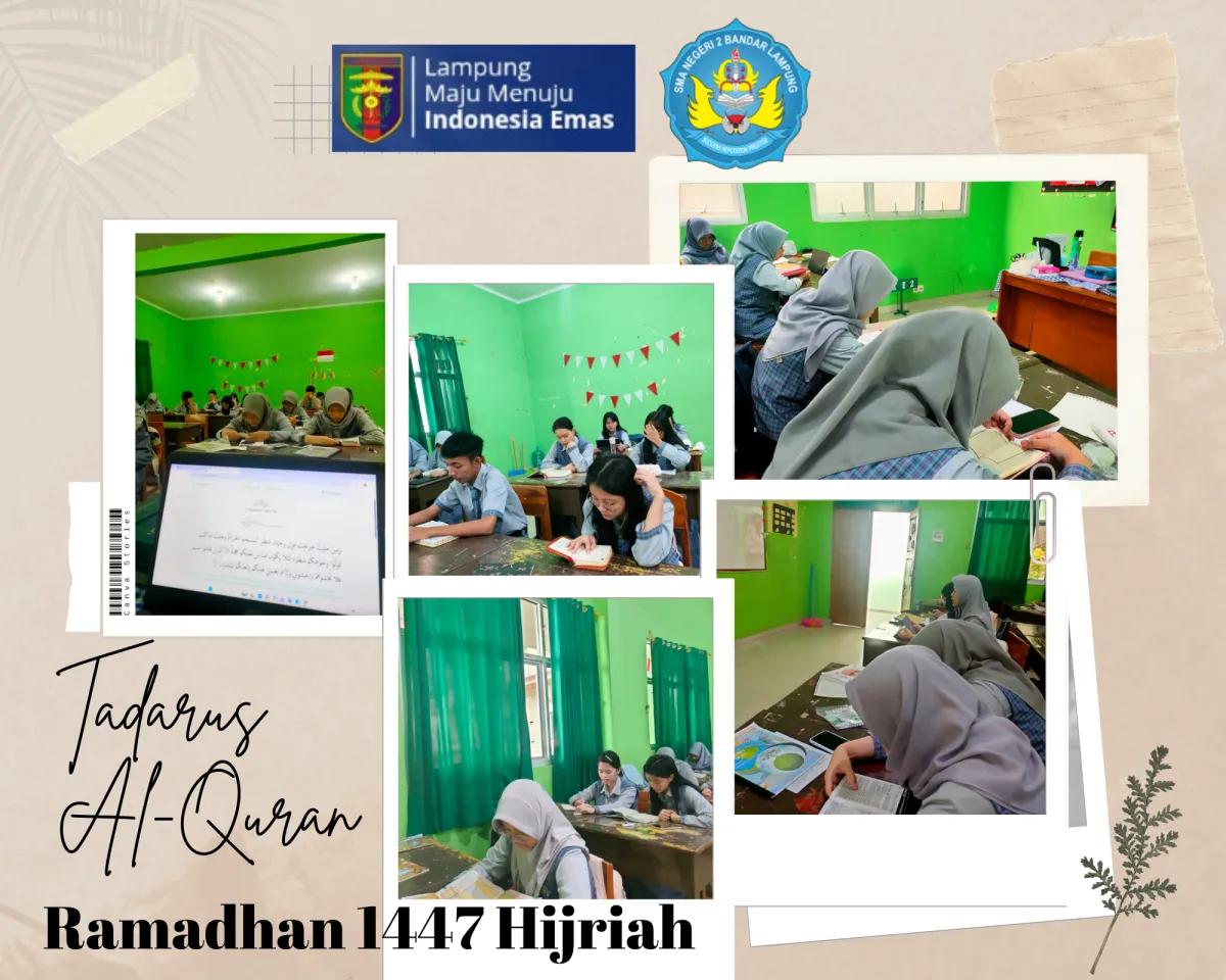βMenjemput Cahaya Ramadan: Gerakan Khatam 30 Juz di SMAN 2 Bandar Lampungβ