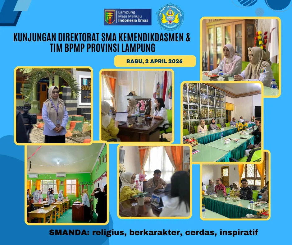 Optimalisasi Dana BOSP 2026: SMAN 2 Bandar Lampung Terima Advokasi Strategis dari Direktorat SMA dan BPMP Lampung