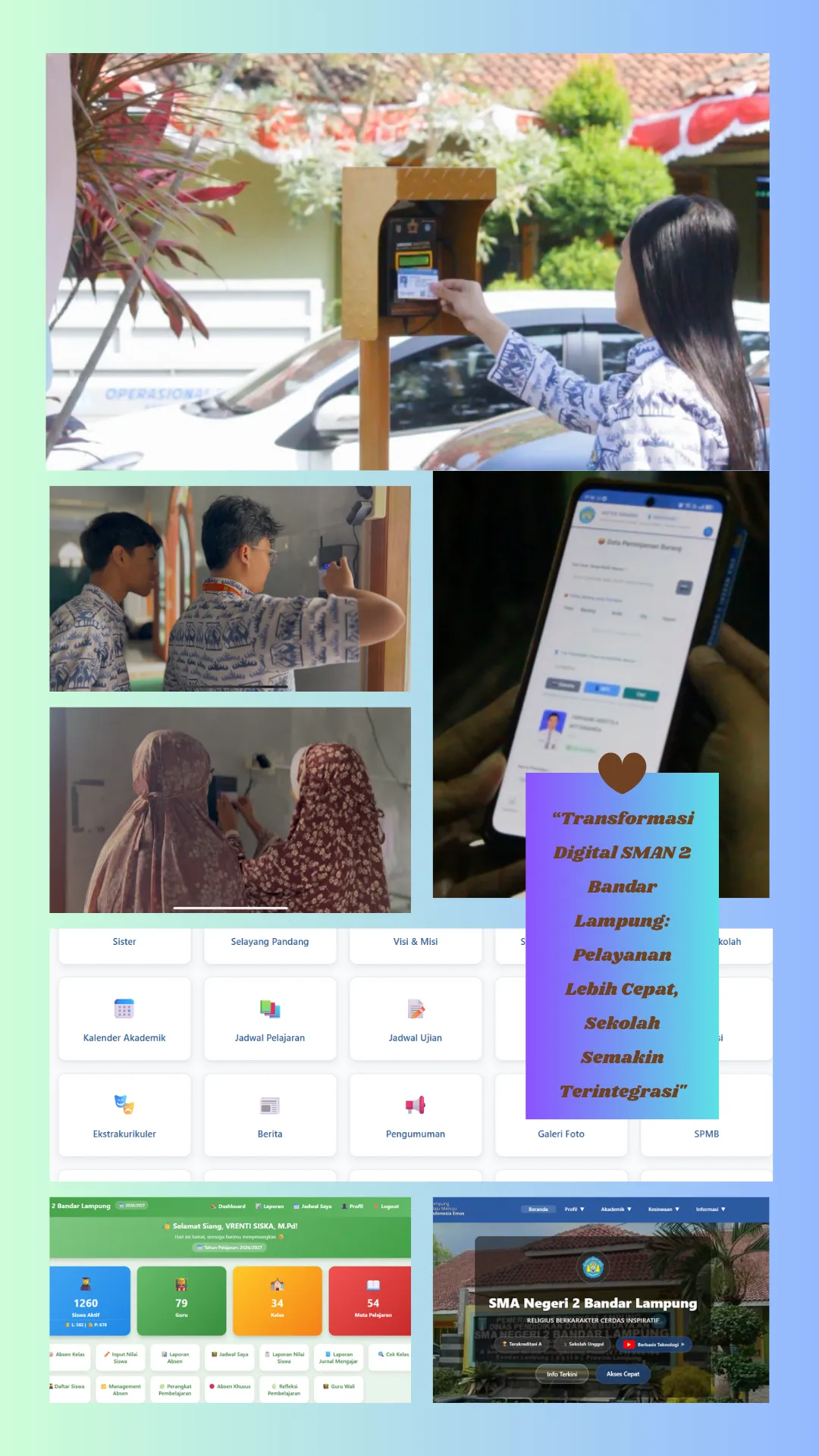 Transformasi Digital SMAN 2 Bandar Lampung: Pelayanan Lebih Cepat, Sekolah Semakin Terintegrasi